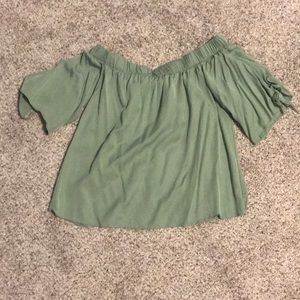 Off shoulder blouse